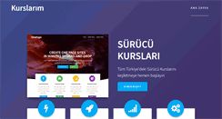 Desktop Screenshot of kurslarim.com